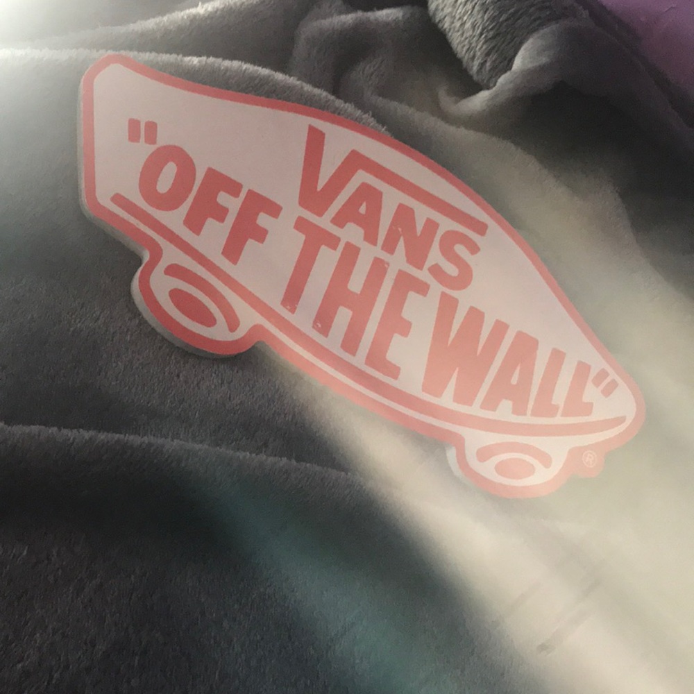 Vintage VANS “OFF THE WALL” wooden sign